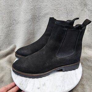 Thursday Shoes Womens Size 8 Everyday Black Leather Ankle Boots *Read*